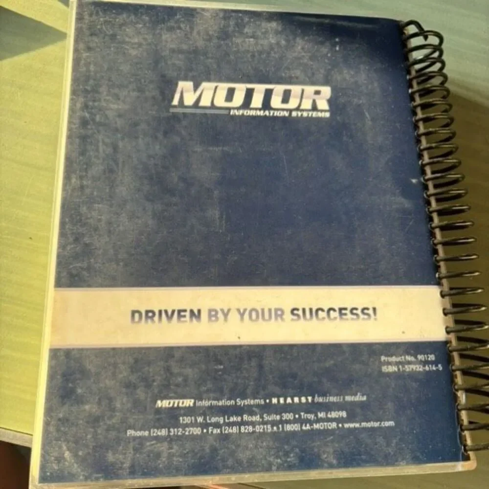 Motor 2012 Transmission Fluid Service Guide 1995-2012